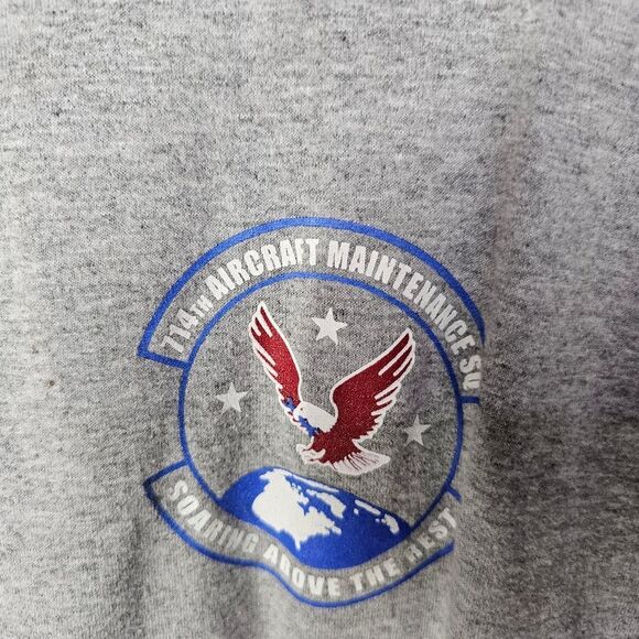 Gildan Gray Short Sleeve Tee - Picture 3 of 5